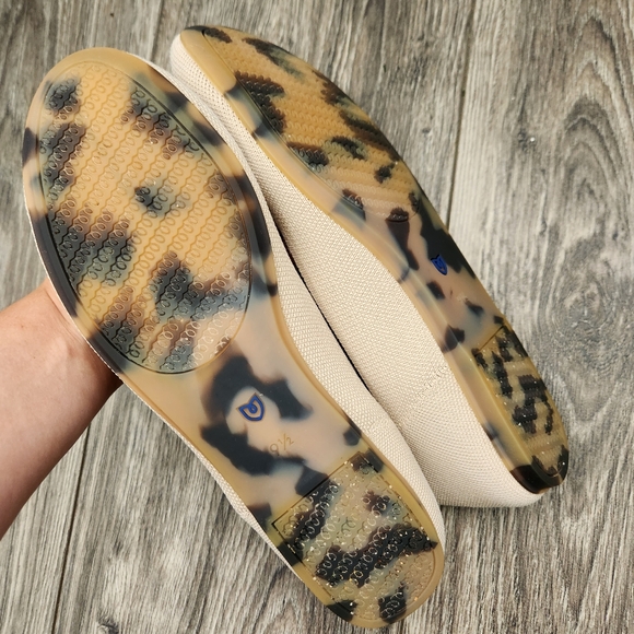 Rothy's The Flat Ecru Slip On Ballet Shoe Women’s 9.5 Neutral Beige - Picture 8 of 12